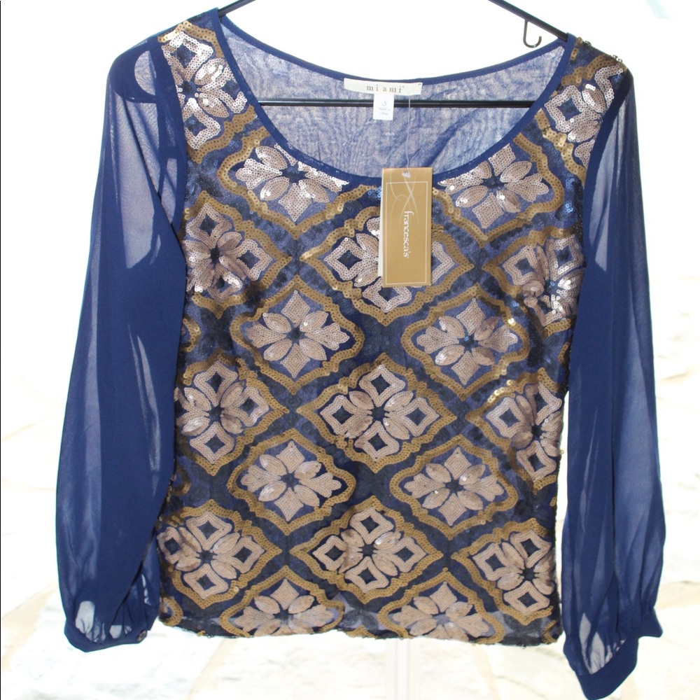 Francesca’s blouse NEVER WORN